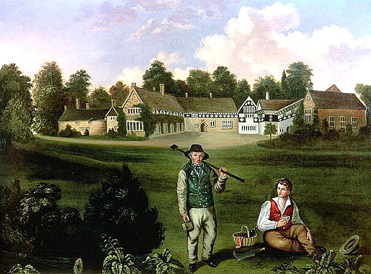Smithills Hall in 1820